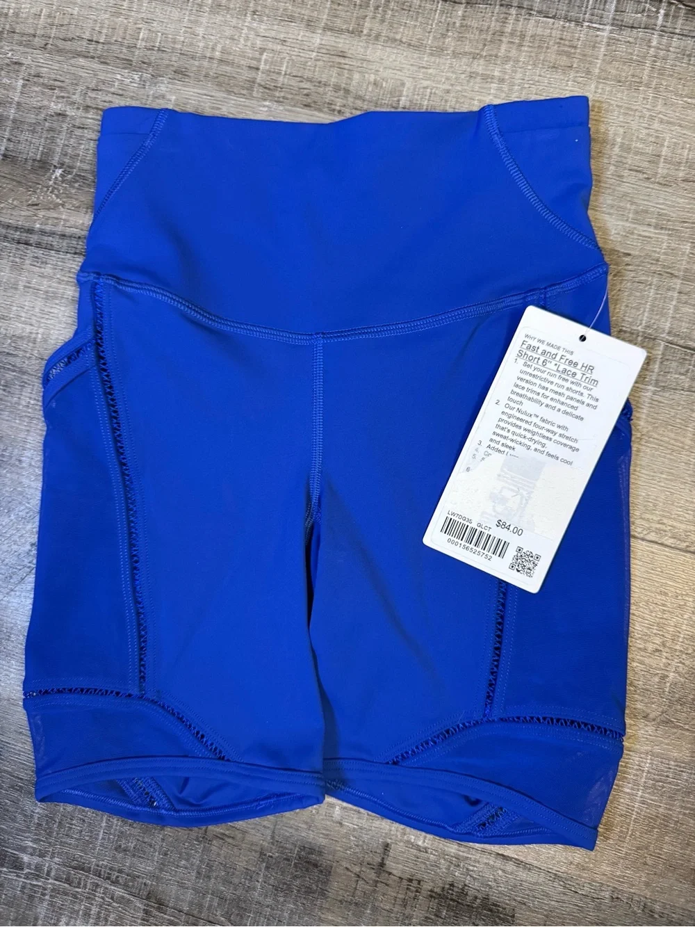 lululemon‎ athletica Bike Shorts Bundle in Blue, Black, Red, Royal Blue Camo